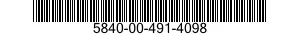 5840-00-491-4098  5840004914098 004914098