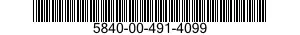 5840-00-491-4099  5840004914099 004914099