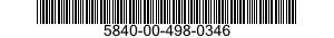 5840-00-498-0346  5840004980346 004980346