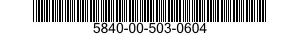 5840-00-503-0604  5840005030604 005030604