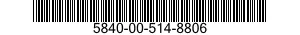 5840-00-514-8806  5840005148806 005148806
