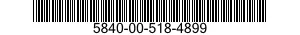 5840-00-518-4899  5840005184899 005184899