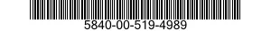 5840-00-519-4989  5840005194989 005194989