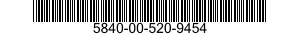 5840-00-520-9454  5840005209454 005209454