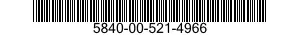 5840-00-521-4966  5840005214966 005214966