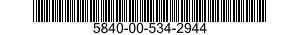 5840-00-534-2944  5840005342944 005342944