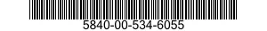 5840-00-534-6055  5840005346055 005346055