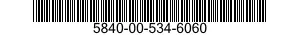 5840-00-534-6060  5840005346060 005346060