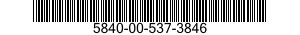 5840-00-537-3846  5840005373846 005373846