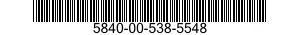 5840-00-538-5548  5840005385548 005385548