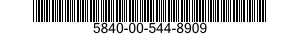5840-00-544-8909  5840005448909 005448909