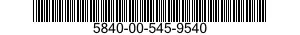 5840-00-545-9540  5840005459540 005459540