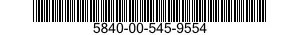 5840-00-545-9554  5840005459554 005459554
