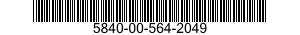 5840-00-564-2049  5840005642049 005642049