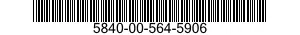 5840-00-564-5906  5840005645906 005645906