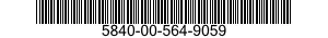 5840-00-564-9059  5840005649059 005649059