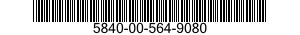 5840-00-564-9080  5840005649080 005649080