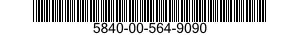 5840-00-564-9090  5840005649090 005649090