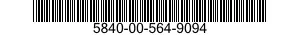 5840-00-564-9094  5840005649094 005649094