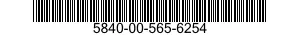 5840-00-565-6254  5840005656254 005656254