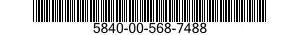 5840-00-568-7488  5840005687488 005687488