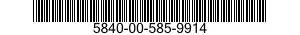 5840-00-585-9914  5840005859914 005859914