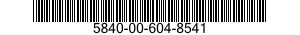 5840-00-604-8541  5840006048541 006048541