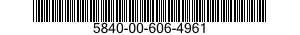 5840-00-606-4961  5840006064961 006064961