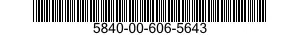 5840-00-606-5643  5840006065643 006065643