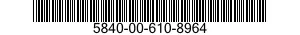 5840-00-610-8964  5840006108964 006108964
