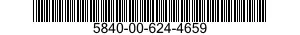 5840-00-624-4659  5840006244659 006244659