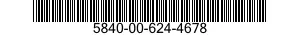 5840-00-624-4678  5840006244678 006244678