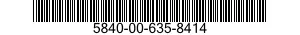 5840-00-635-8414  5840006358414 006358414