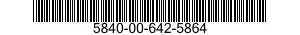 5840-00-642-5864  5840006425864 006425864