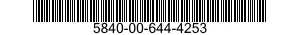 5840-00-644-4253  5840006444253 006444253