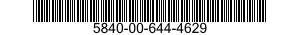 5840-00-644-4629  5840006444629 006444629
