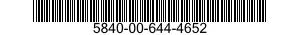5840-00-644-4652  5840006444652 006444652