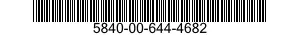 5840-00-644-4682  5840006444682 006444682