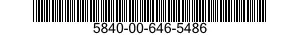 5840-00-646-5486  5840006465486 006465486