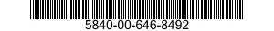 5840-00-646-8492  5840006468492 006468492