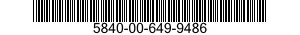 5840-00-649-9486  5840006499486 006499486