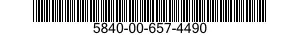 5840-00-657-4490  5840006574490 006574490