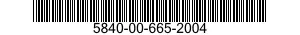 5840-00-665-2004  5840006652004 006652004