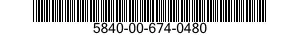 5840-00-674-0480  5840006740480 006740480