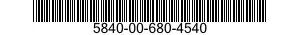 5840-00-680-4540  5840006804540 006804540