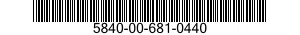 5840-00-681-0440  5840006810440 006810440