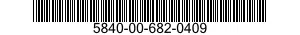 5840-00-682-0409  5840006820409 006820409