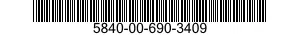 5840-00-690-3409  5840006903409 006903409