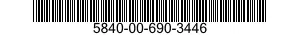 5840-00-690-3446  5840006903446 006903446