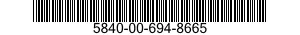 5840-00-694-8665  5840006948665 006948665
